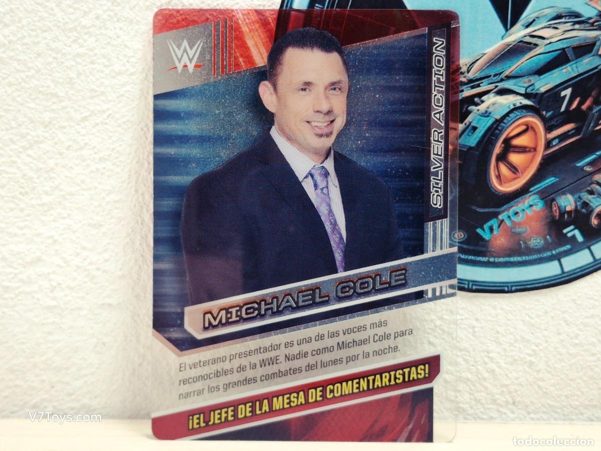Coleccionismo deportivo: Carta Michael Cole N&ordm; 110 WWE Panini 2016