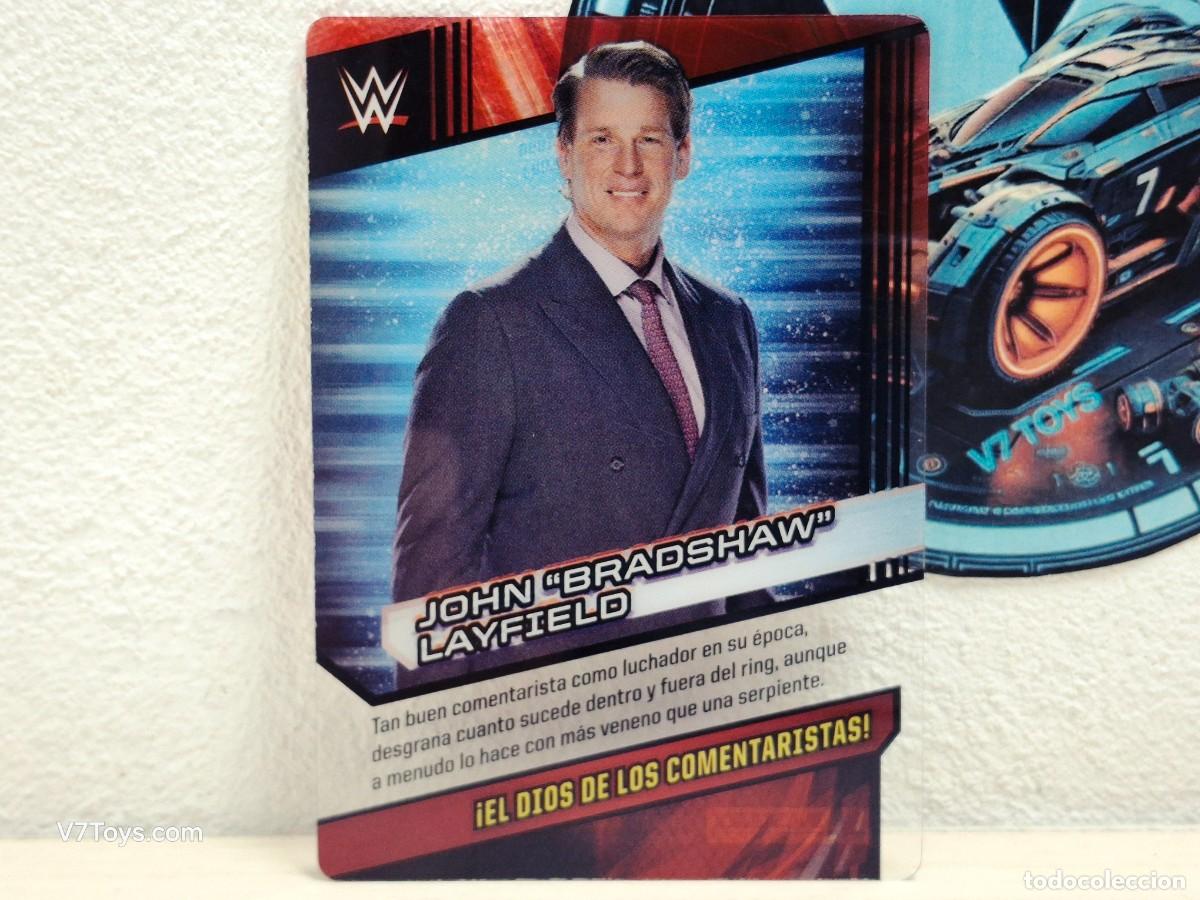 Coleccionismo deportivo: Carta John &rdquo;Bradshaw&rdquo; Layfield N&ordm; 116 WWE Panini 2016