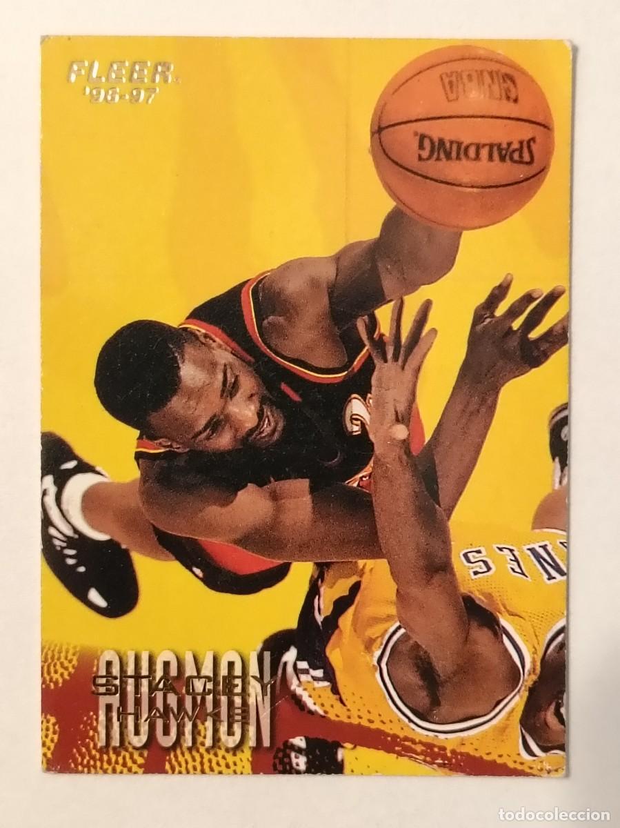 Coleccionismo deportivo: #1 STACEY AUGMON (ATLANTA HAWKS) CARDS NBA 96/97 FLEER