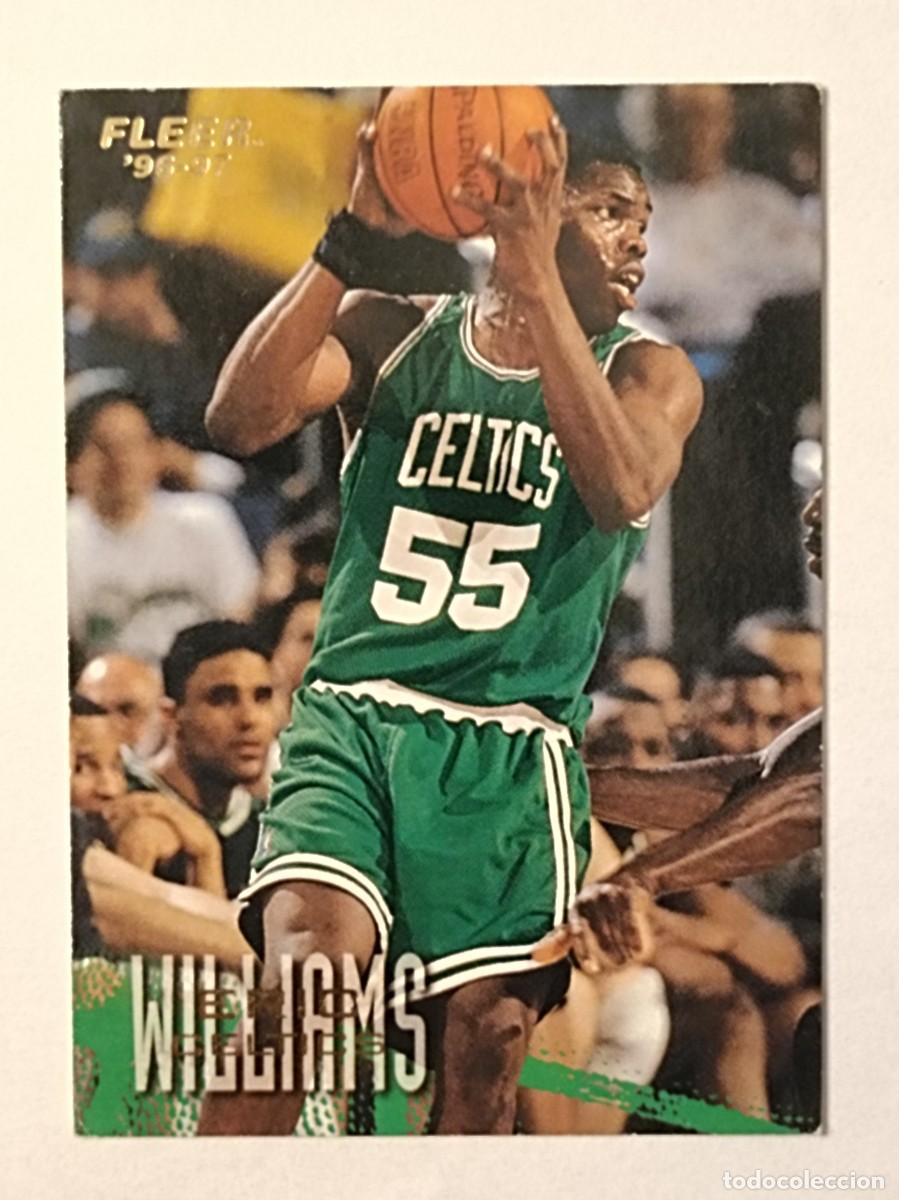 Colecionismo desportivo: #8 ERIC WILLIAMS (BOSTON CELTICS) CARDS NBA 96/97 FLEER