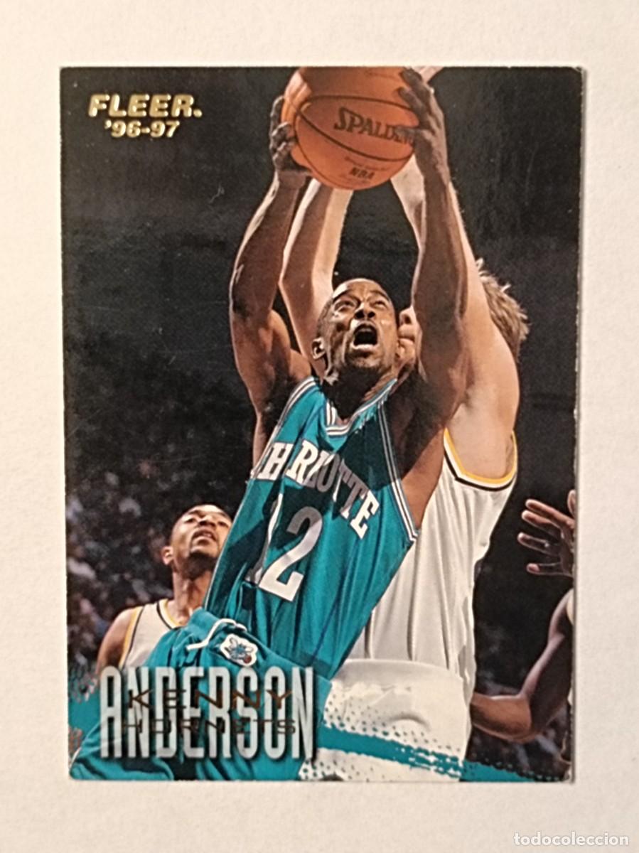 Colecionismo desportivo: #9 KENNY ANDERSON (CHARLOTTE HORNETS) CARDS NBA 96/97 FLEER
