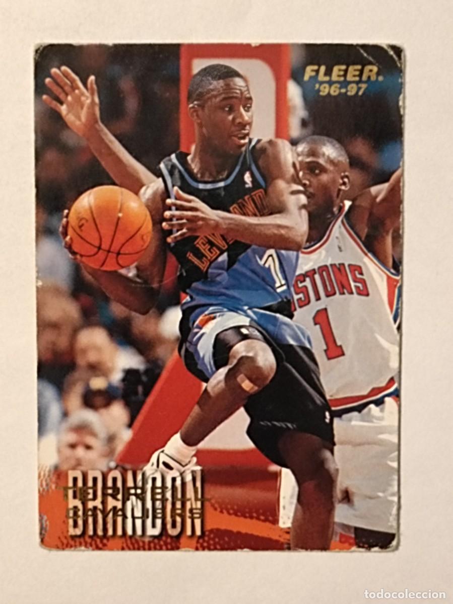 Coleccionismo deportivo: #17 TERRELL BRANDON (CLEVELAND CAVALIERS) CARDS NBA 96/97 FLEER