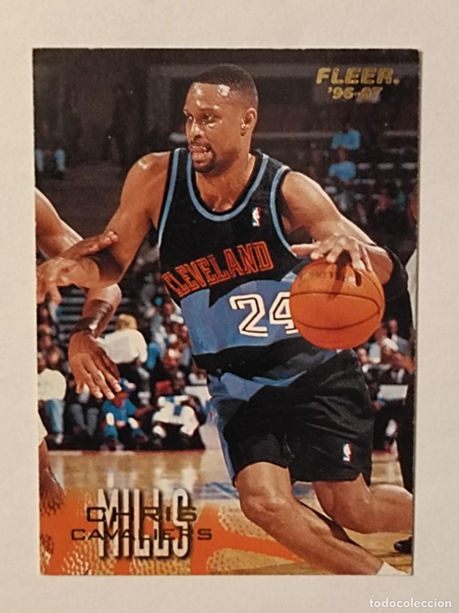 Coleccionismo deportivo: #18 CHRIS MILLS (CLEVELAND CAVALIERS) CARDS NBA 96/97 FLEER