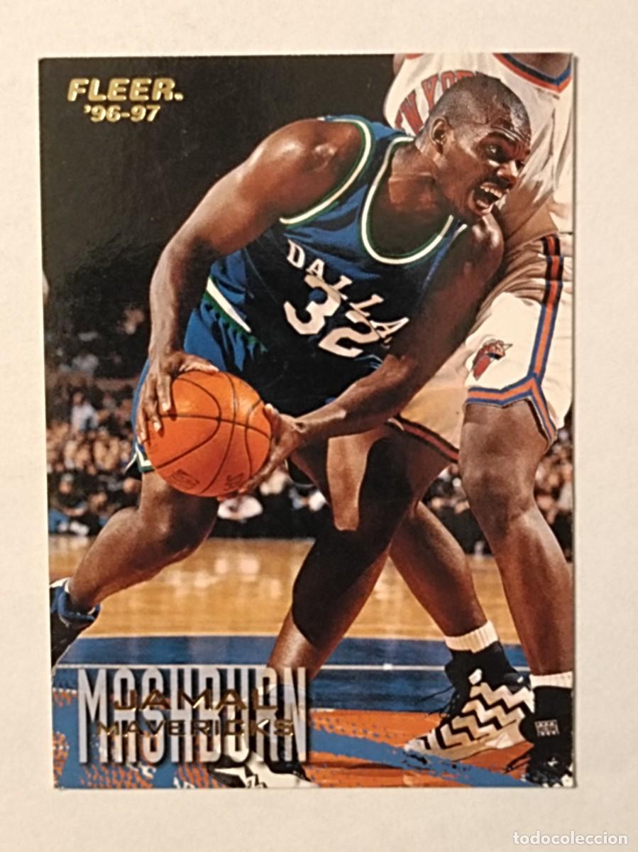 Coleccionismo deportivo: #23 JAMAL MASHBURN (DALLAS MAVERICKS) CARDS NBA 96/97 FLEER