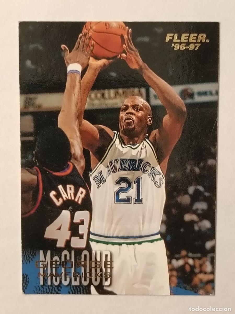 Coleccionismo deportivo: #24 GEORGE MCCLOUD (DALLAS MAVERICKS) CARDS NBA 96/97 FLEER