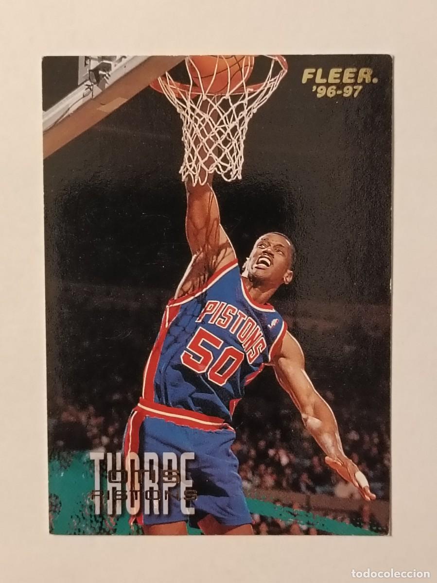 Coleccionismo deportivo: #34 OTIS THORPE (DETROIT PISTONS) CARDS NBA 96/97 FLEER