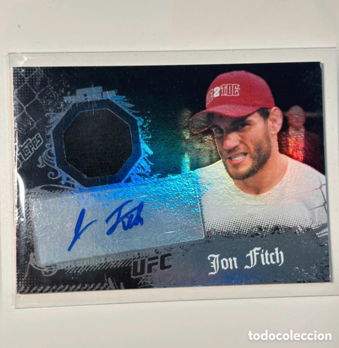 Coleccionismo deportivo: 2010 Topps UFC Main Event - Jon Fitch #78 Relic Autographs (AU, MEM)