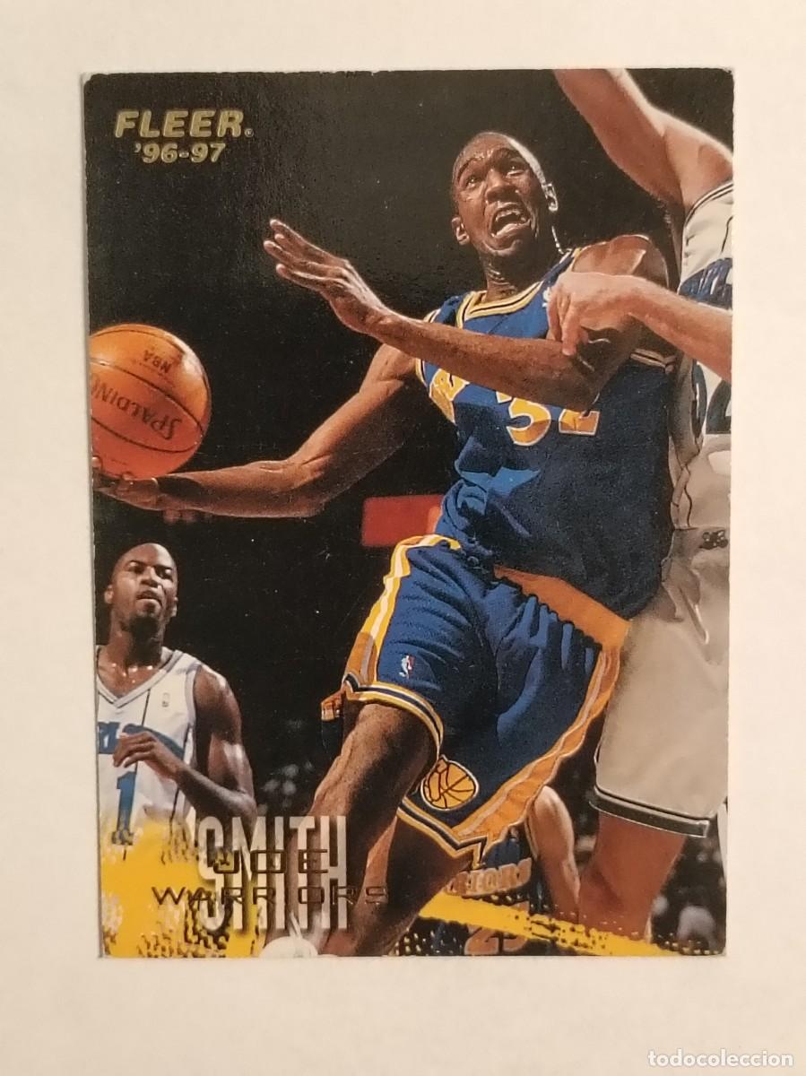 Coleccionismo deportivo: #36 JOE SMITH (GOLDEN STATE WARRIORS) CARDS NBA 96/97 FLEER