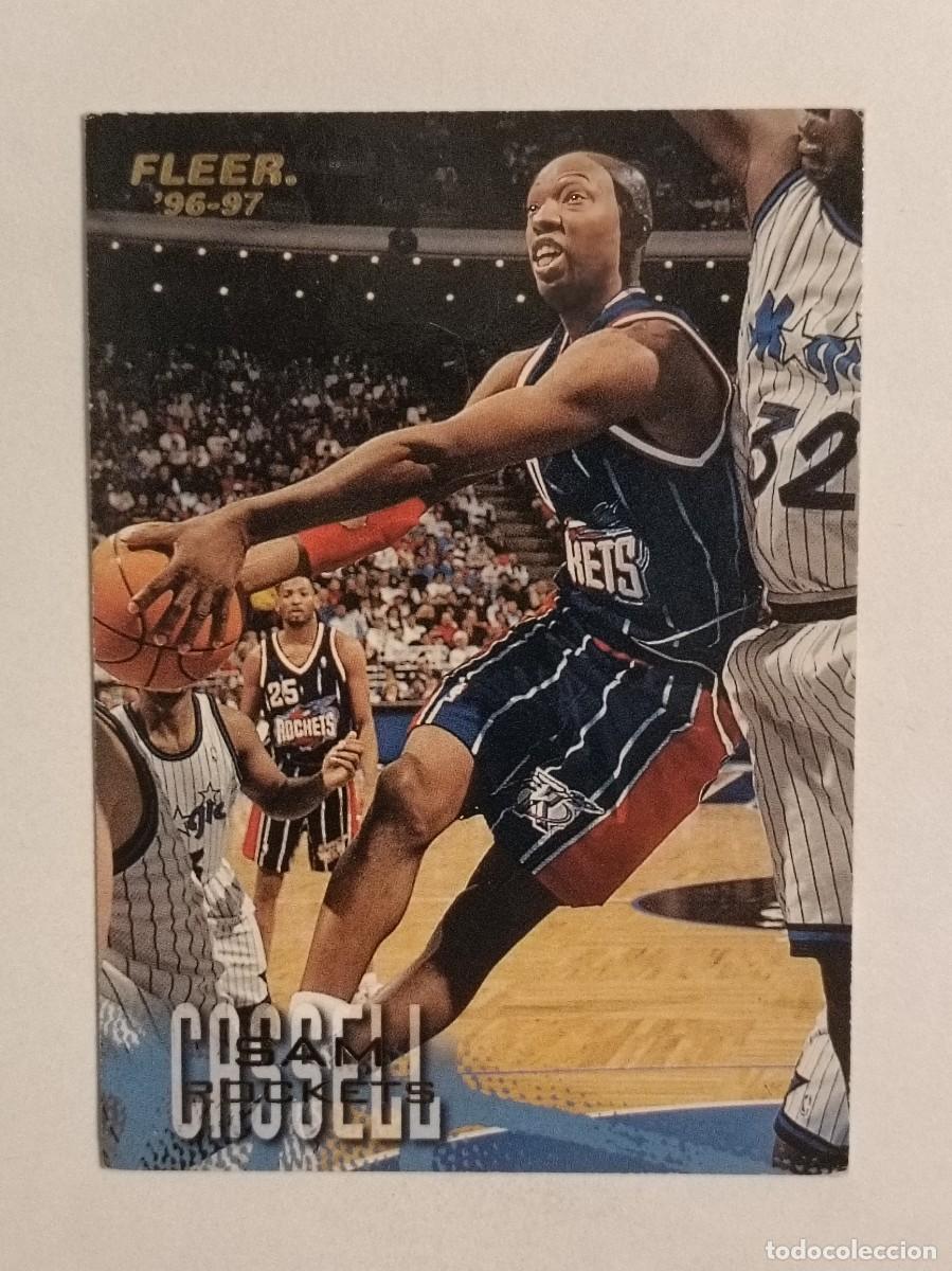 Coleccionismo deportivo: #39 SAM CASSELL (HOUSTON ROCKETS) CARDS NBA 96/97 FLEER
