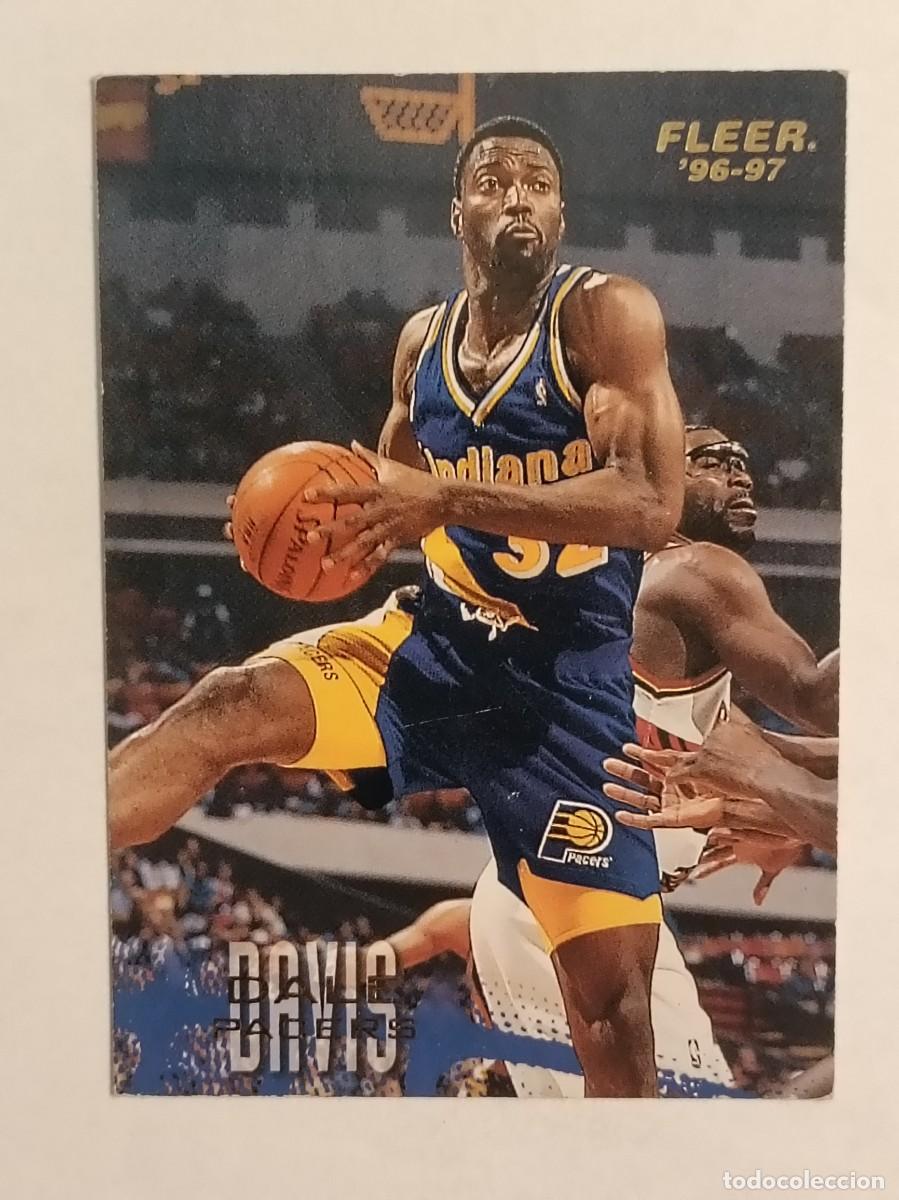 Colecionismo desportivo: #43 DALE DAVIS (INDIANA PACERS) CARDS NBA 96/97 FLEER