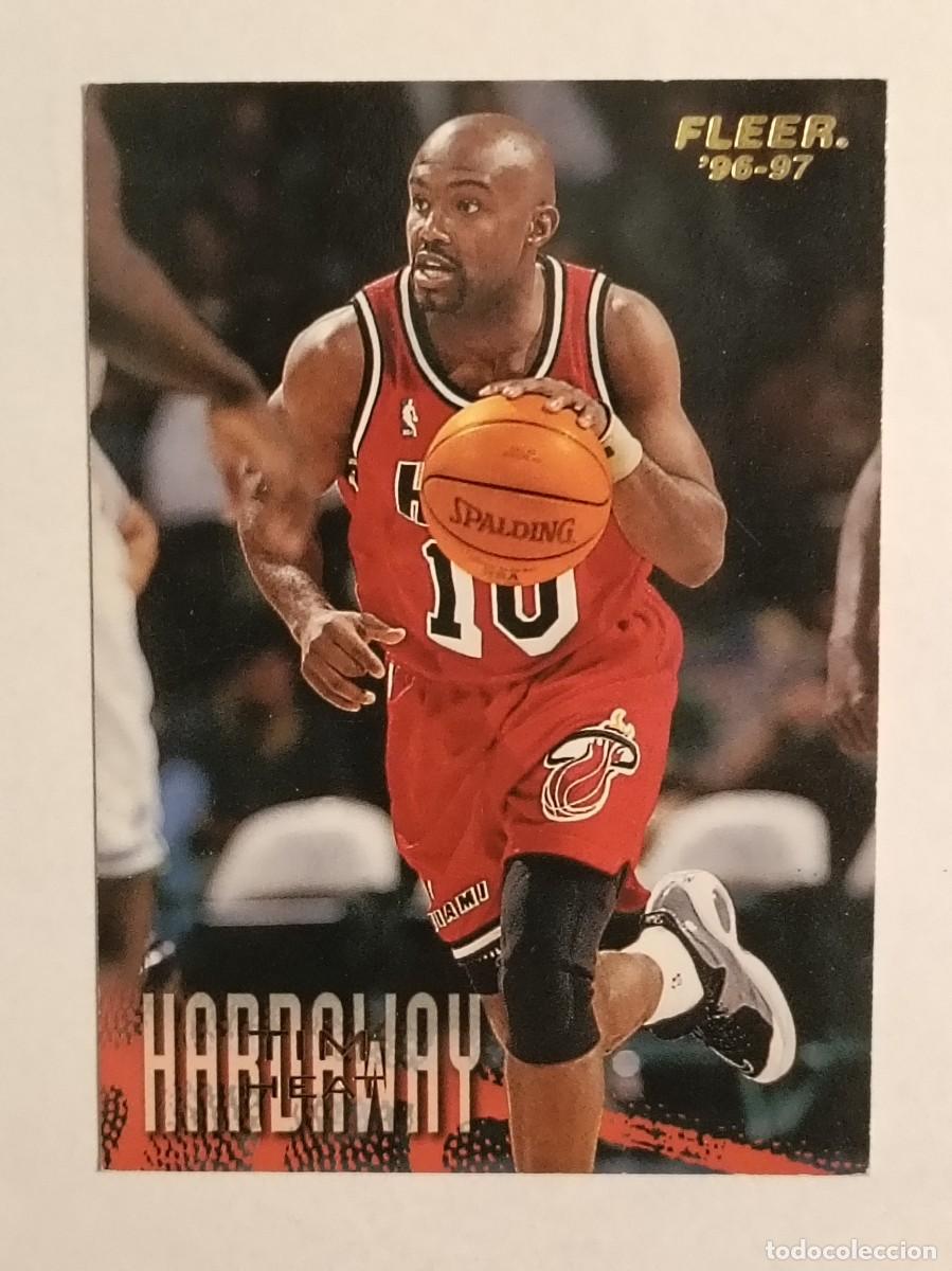 Coleccionismo deportivo: #57 TIM HARDAWAY (MIAMI HEAT) CARDS NBA 95/96 FLEER