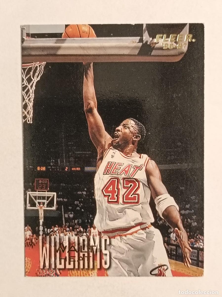 Sports collectibles: #60 WALT WILLIAMS (MIAMI HEAT) CARDS NBA 96/97 FLEER