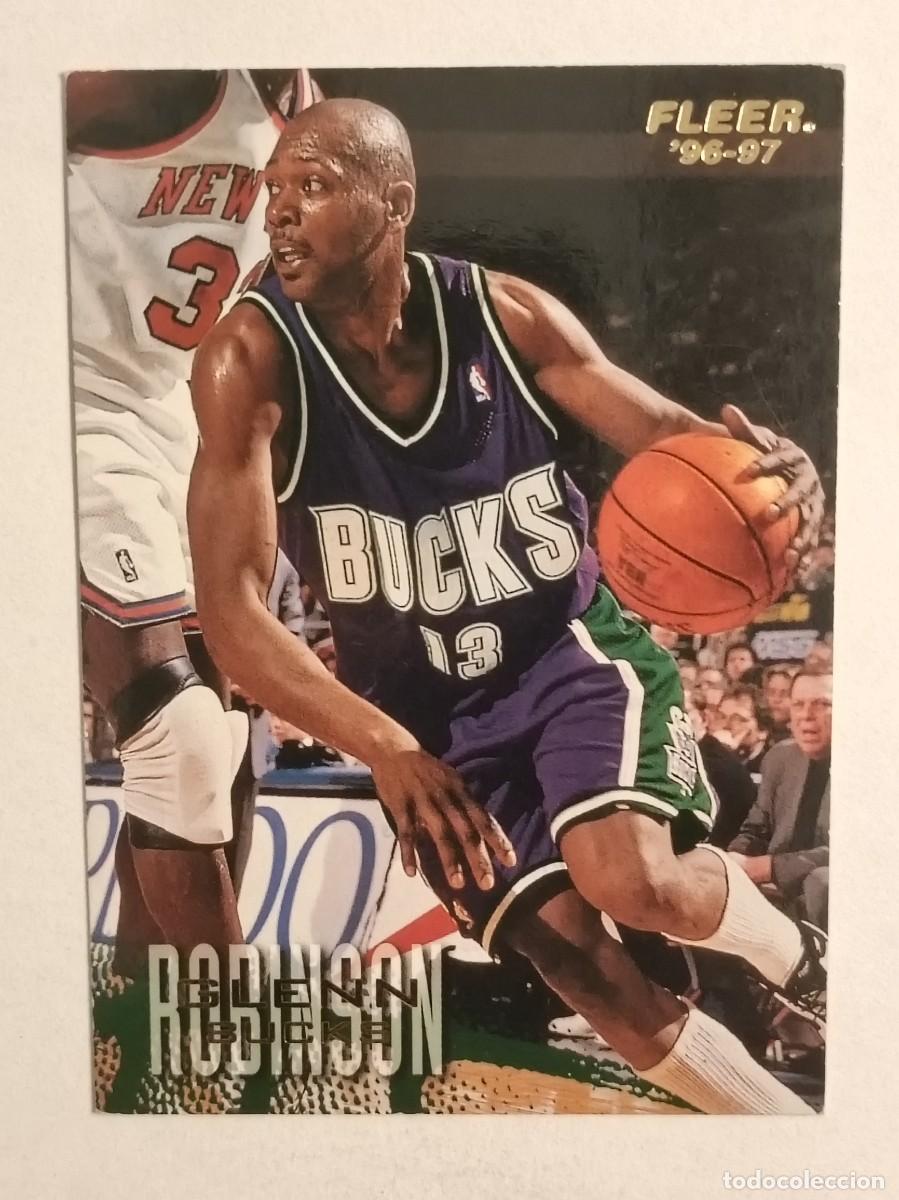 Collezionismo sportivo: #63 GLENN ROBINSON (MILWAUKEE BUCKS) CARDS NBA 96/97 FLEER