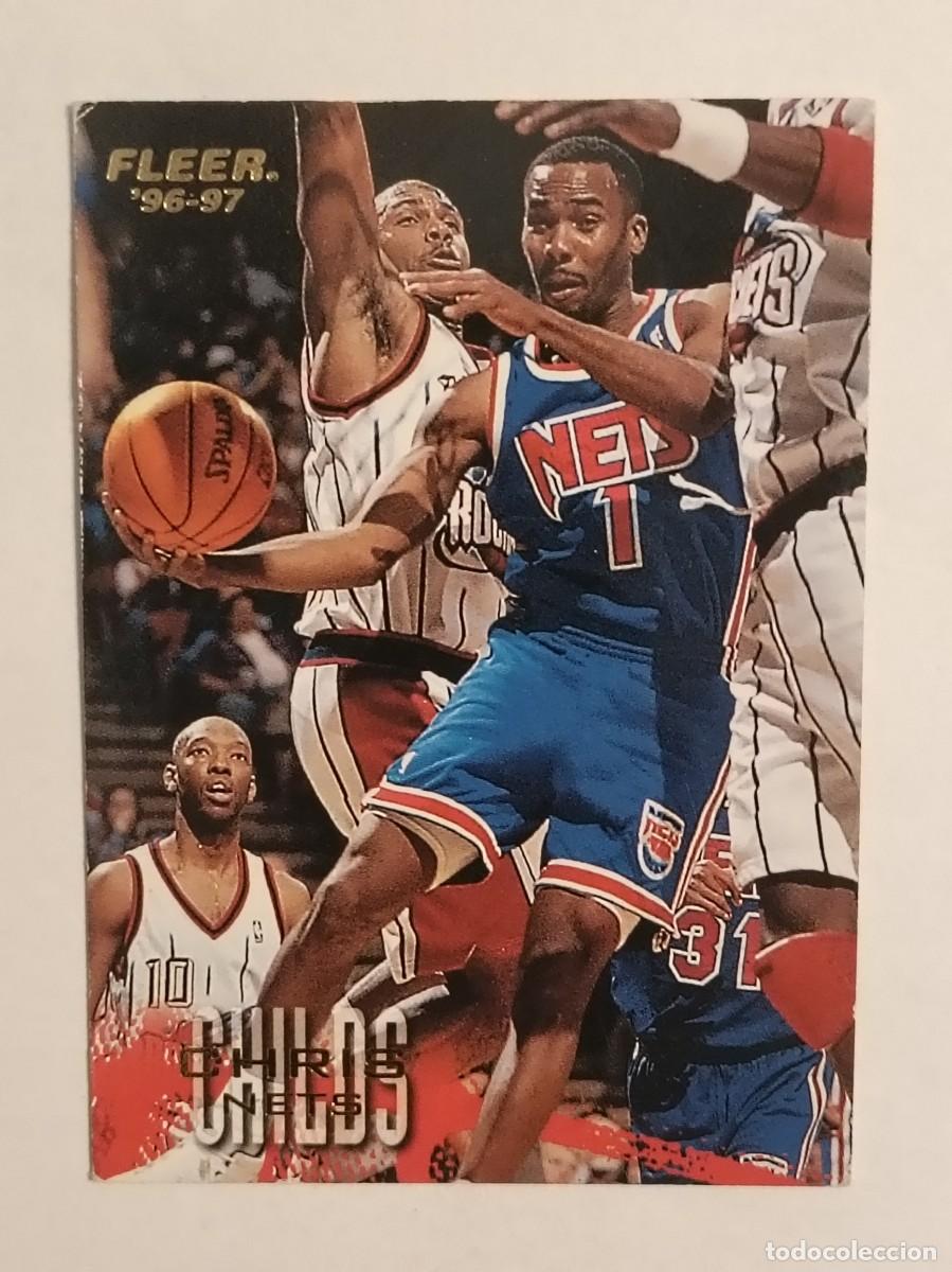 Coleccionismo deportivo: #68 CHRIS CHILDS (NEW JERSEY NETS) CARDS NBA 96/97 FLEER