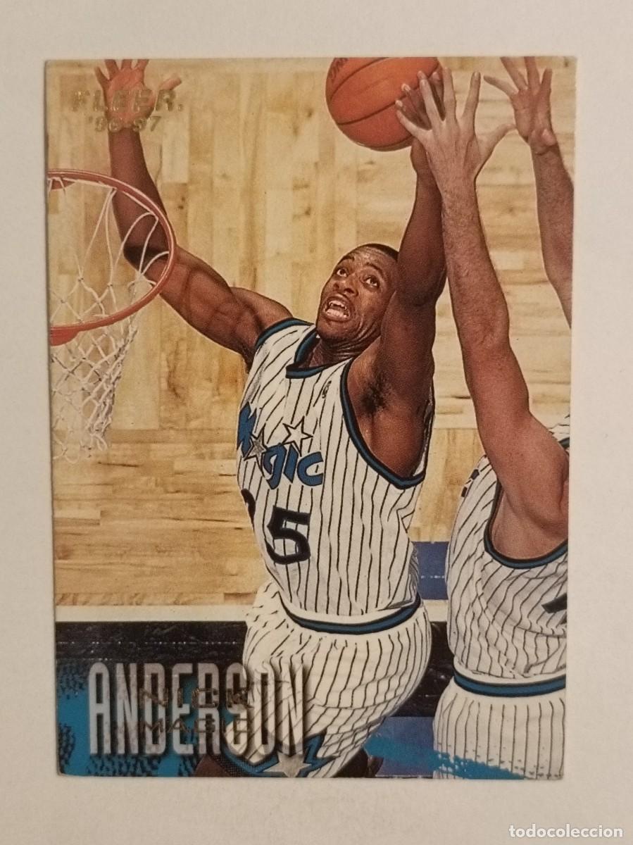 Coleccionismo deportivo: #76 NICK ANDERSON (ORLANDO MAGIC) CARDS NBA 96/97 FLEER