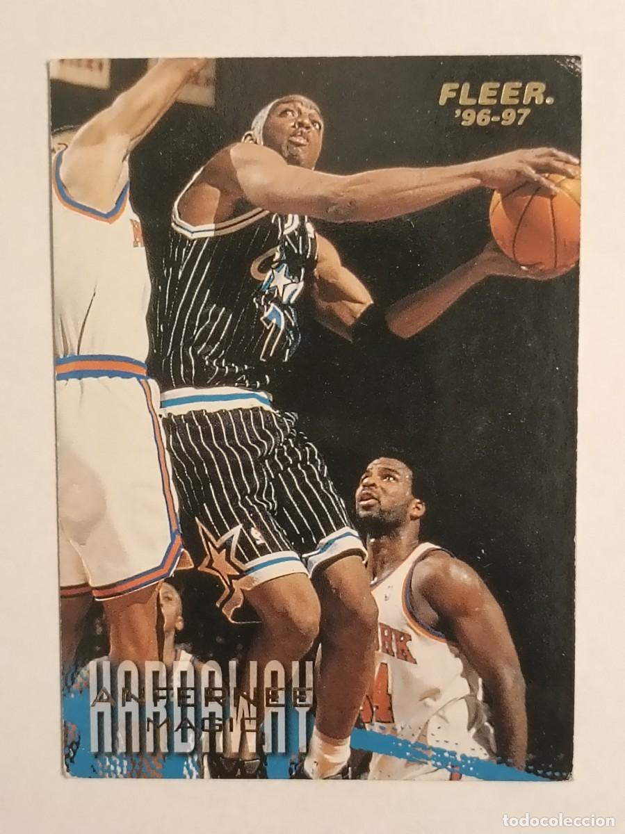 Coleccionismo deportivo: #78 ANFERNEE HARDAWAY (ORLANDO MAGIC) CARDS NBA 96/97 FLEER