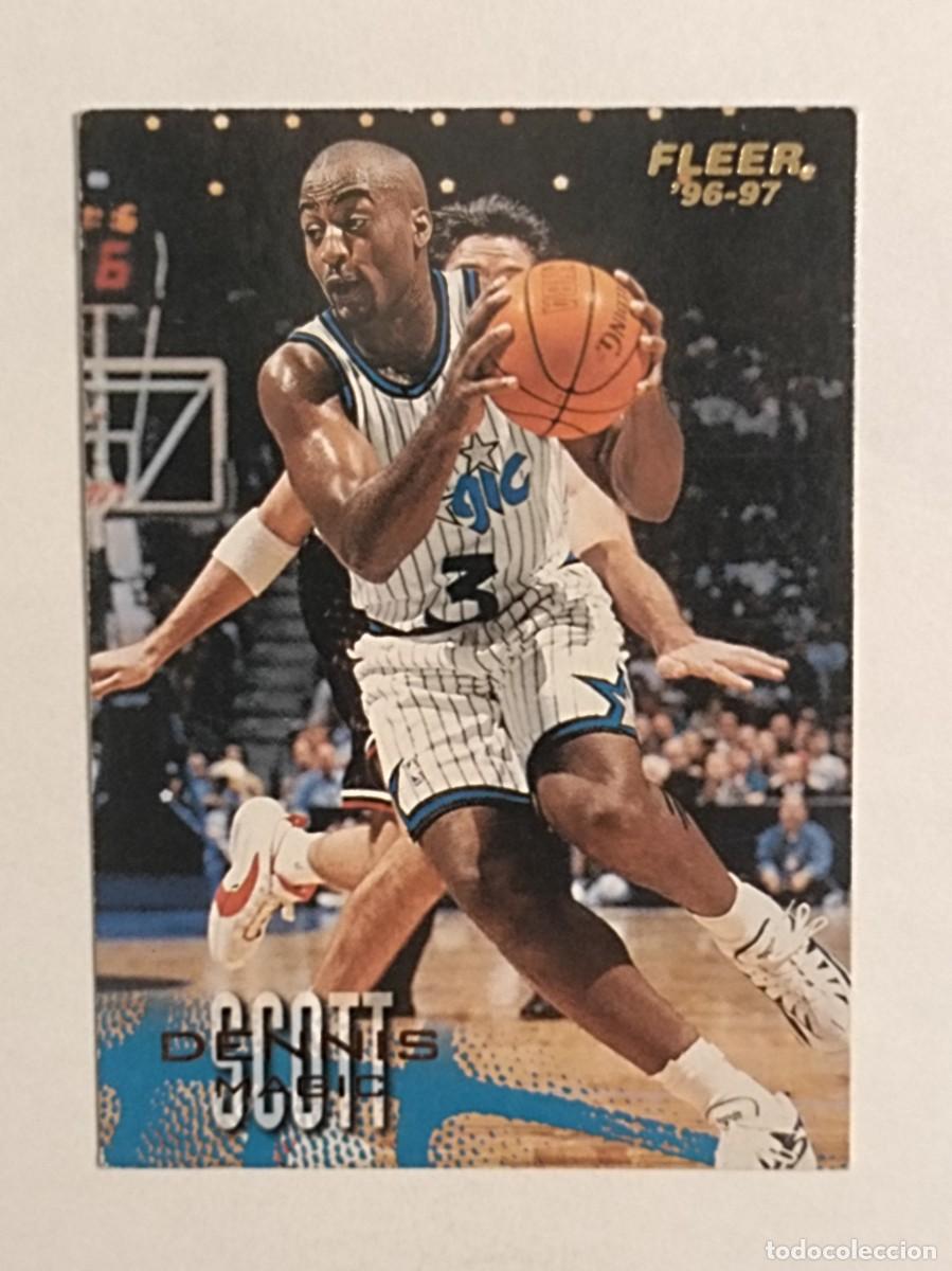Coleccionismo deportivo: #80 DENNIS SCOTT (ORLANDO MAGIC) CARDS NBA 96/97 FLEER