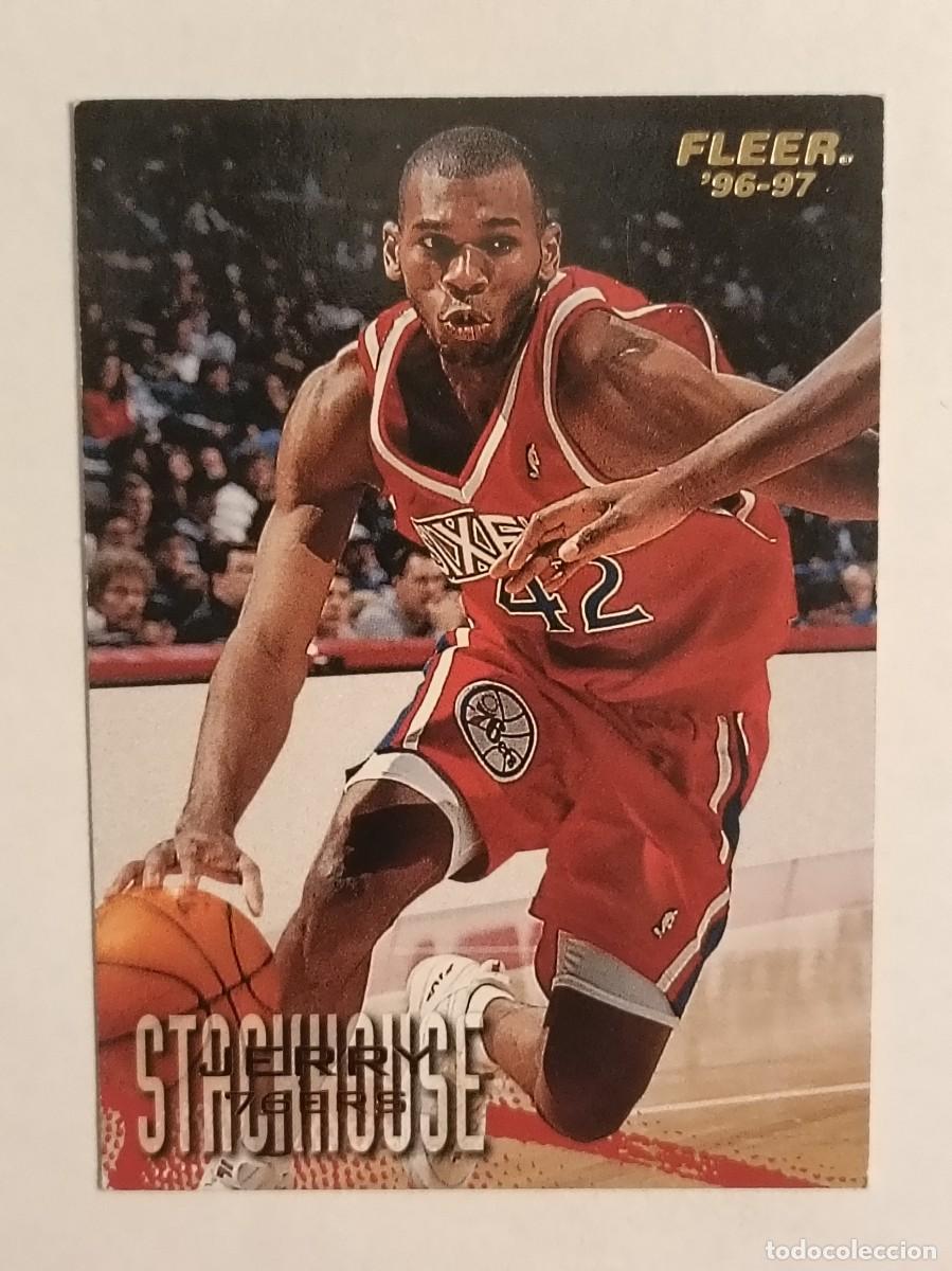 Coleccionismo deportivo: #83 JERRY STACKHOUSE (PHILADELPHIA 76ERS) CARDS NBA 96/97 FLEER