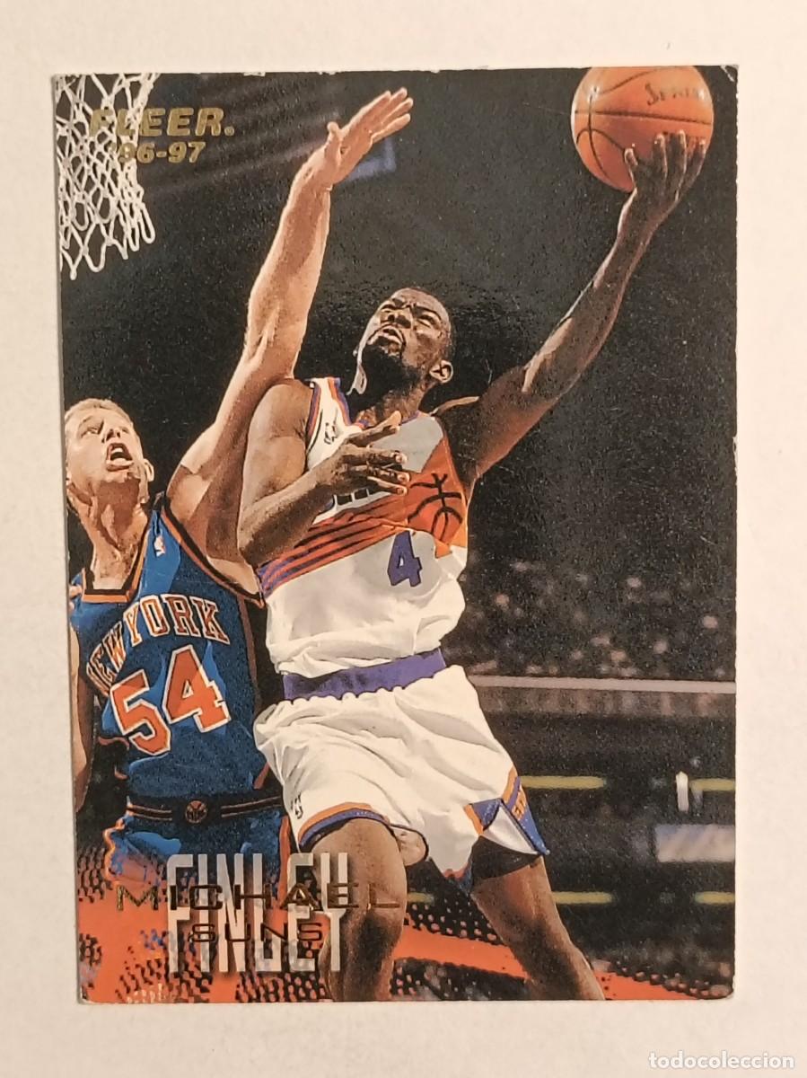 Coleccionismo deportivo: #86 MICHAEL FINLEY (PHOENIX SUNS) CARDS NBA 96/97 FLEER