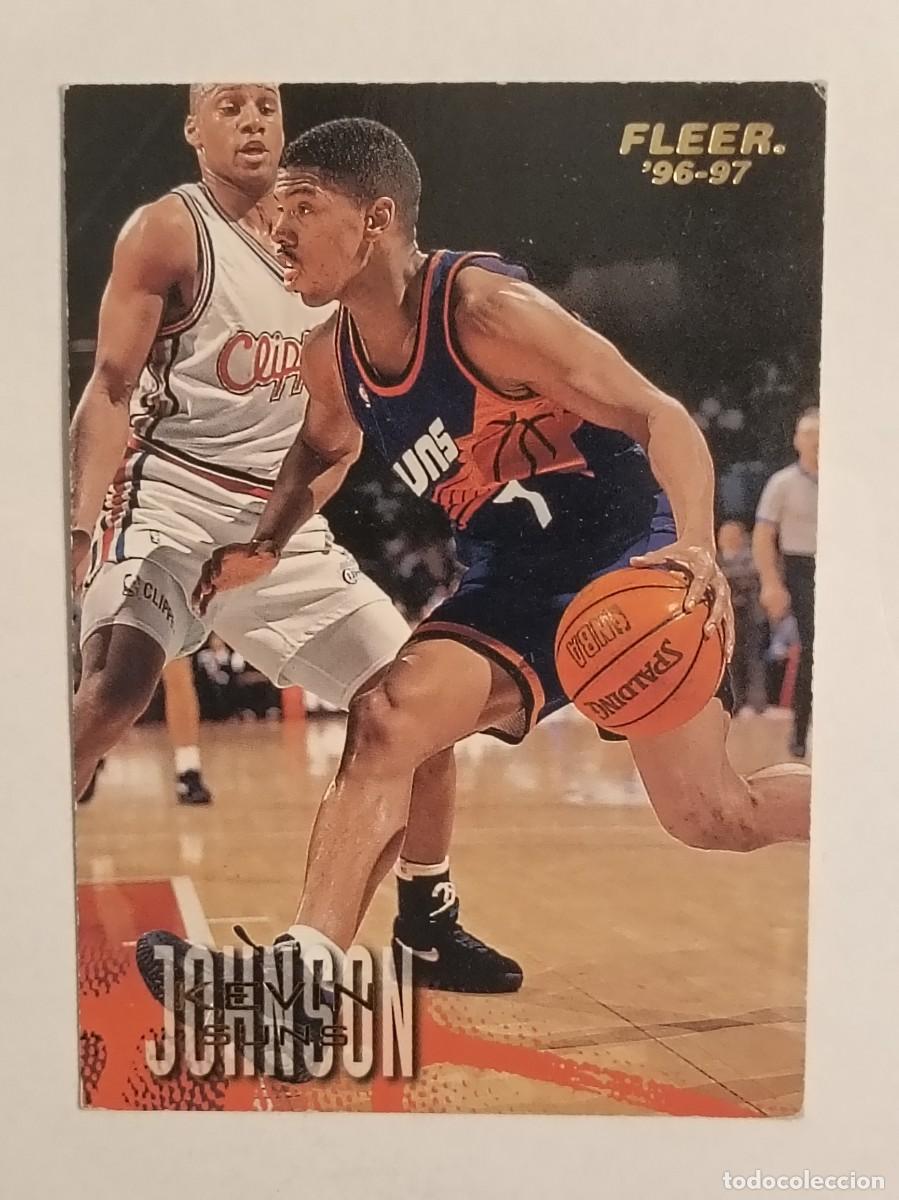 Coleccionismo deportivo: #87 KEVIN JOHNSON (PHOENIX SUNS) CARDS NBA 96/97 FLEER