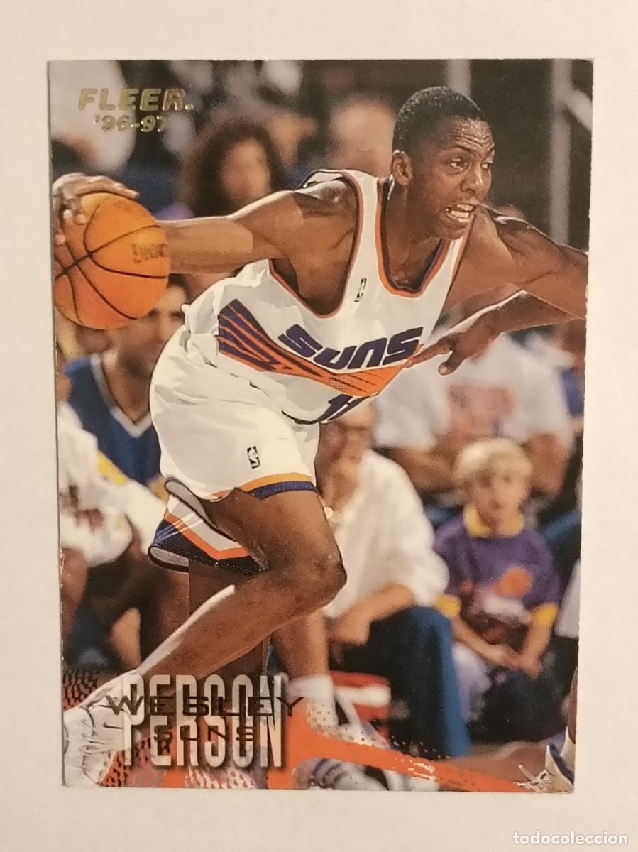 Coleccionismo deportivo: #88 WESLEY PERSON (PHOENIX SUNS) CARDS NBA 96/97 FLEER