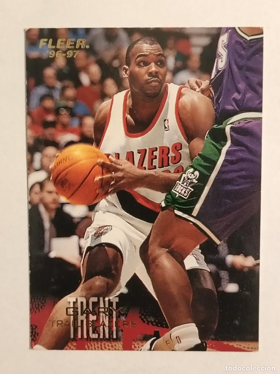 Coleccionismo deportivo: #92 GARY TRENT (PORTLAND TRAIL BLAZERS) CARDS NBA 96/97 FLEER