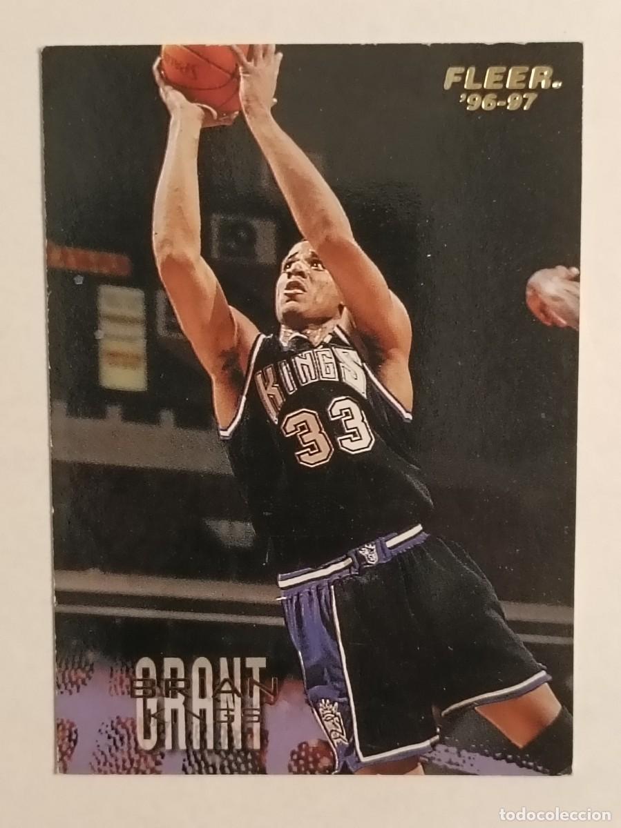 Coleccionismo deportivo: #94 BRIAN GRANT (SACRAMENTO KINGS) CARDS NBA 96/97 FLEER