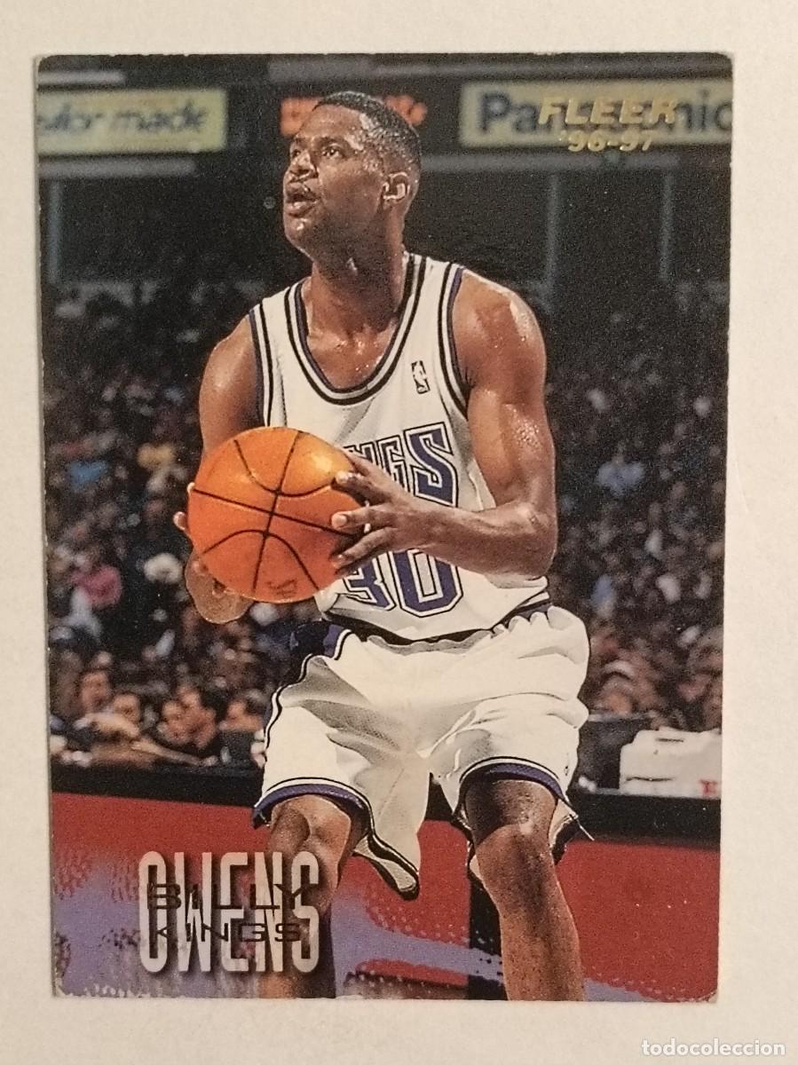 Coleccionismo deportivo: #95 BILLY OWENS (SACRAMENTO KINGS) CARDS NBA 96/97 FLEER