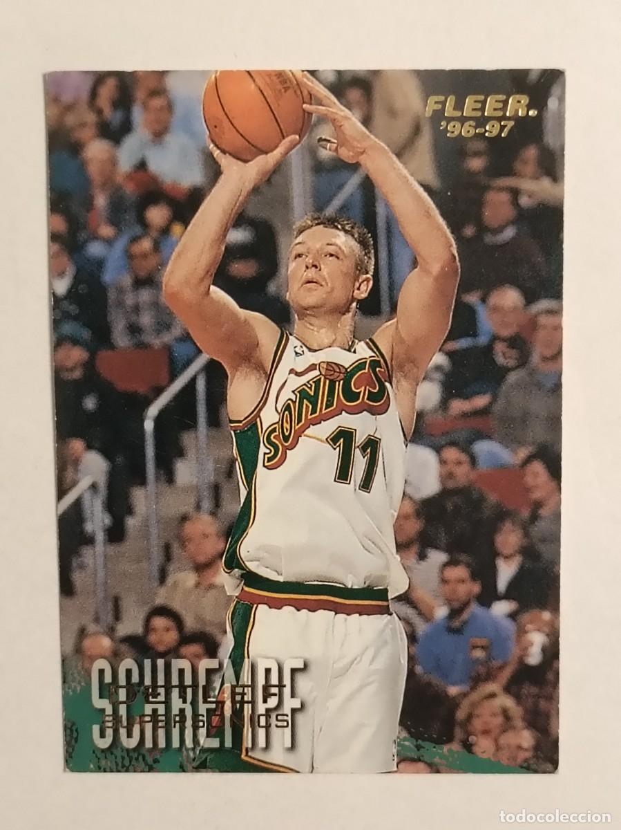 Coleccionismo deportivo: #104 DETLEF SCHREMPF (SEATTLE SUPERSONICS) CARDS NBA 96/97 FLEER