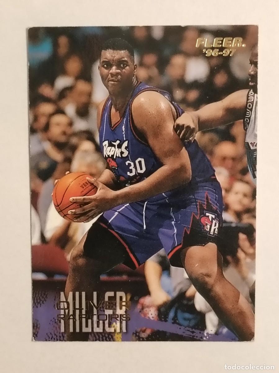 Coleccionismo deportivo: #105 OLIVER MILLER (TORONTO RAPTORS) CARDS NBA 96/97 FLEER