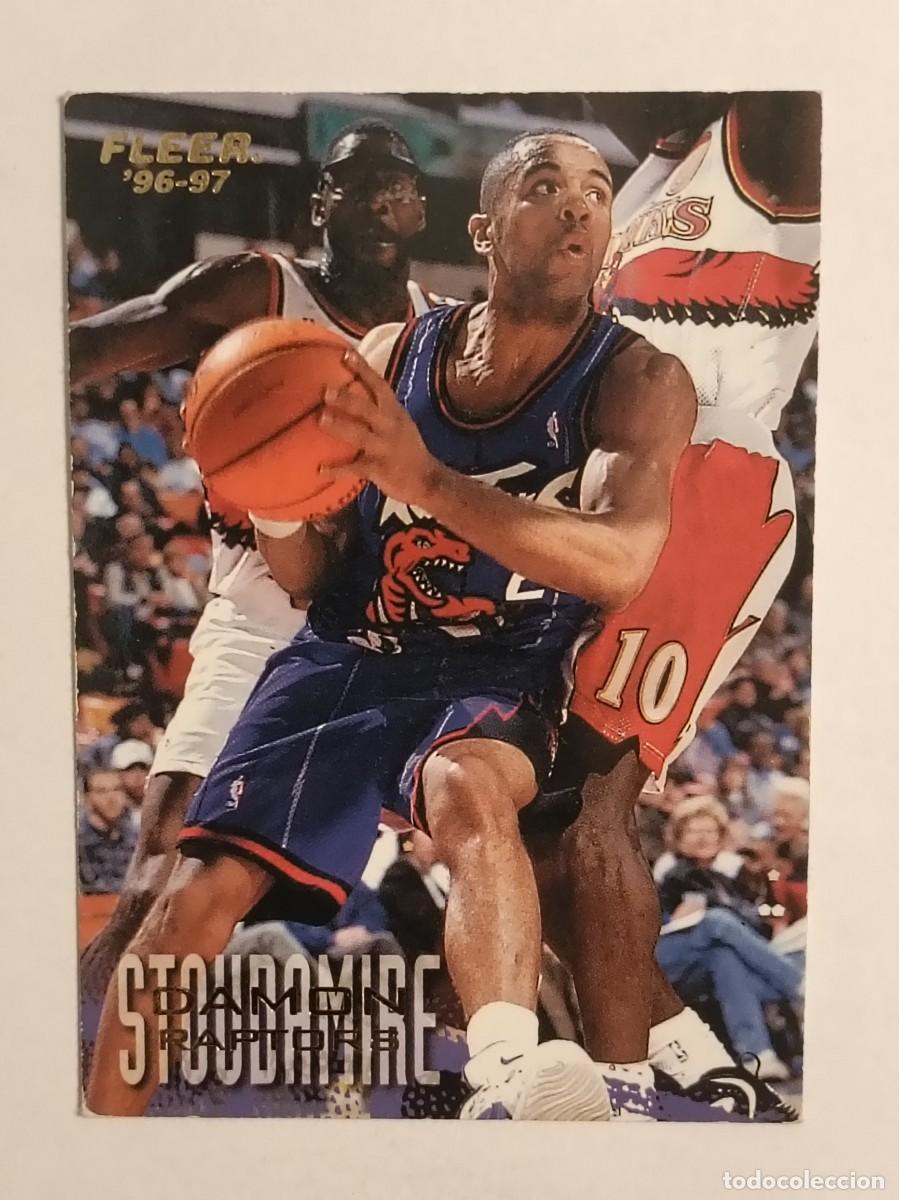 Coleccionismo deportivo: #107 DAMON STOUDAMIRE (TORONTO RAPTORS) CARDS NBA 96/97 FLEER