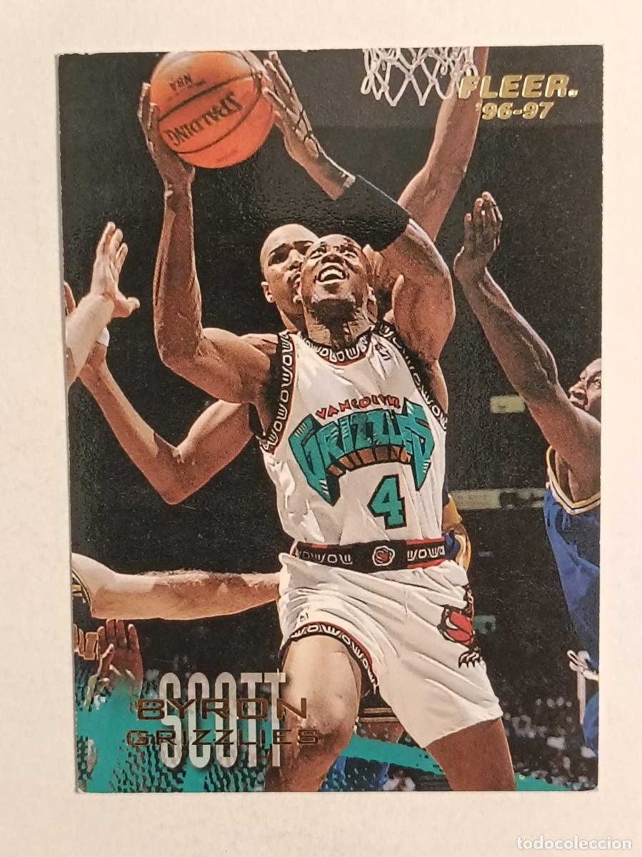 Coleccionismo deportivo: #114 BYRON SCOTT (VANCOUVER GRIZZLIES) CARDS NBA 96/97 FLEER