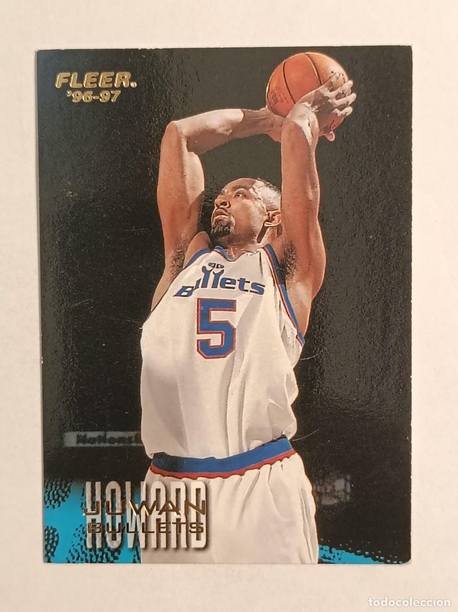Sports collectibles: #116 JUWAN HOWARD (WASHINGTON BULLETS) CARDS NBA 96/97 FLEER