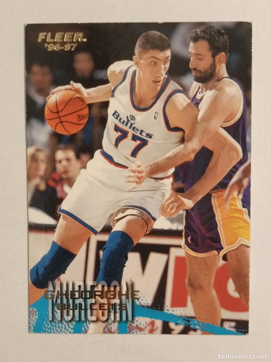 Sports collectibles: #117 GHEORGHE MURESAN (WASHINGTON BULLETS) CARDS NBA 96/97 FLEER