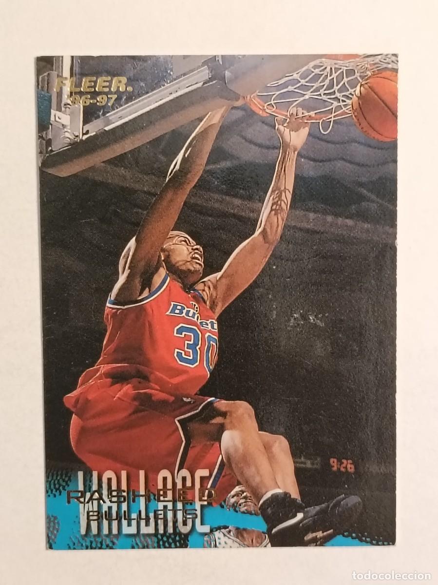 Sports collectibles: #118 RASHEED WALLACE (WASHINGTON BULLETS) CARDS NBA 96/97 FLEER
