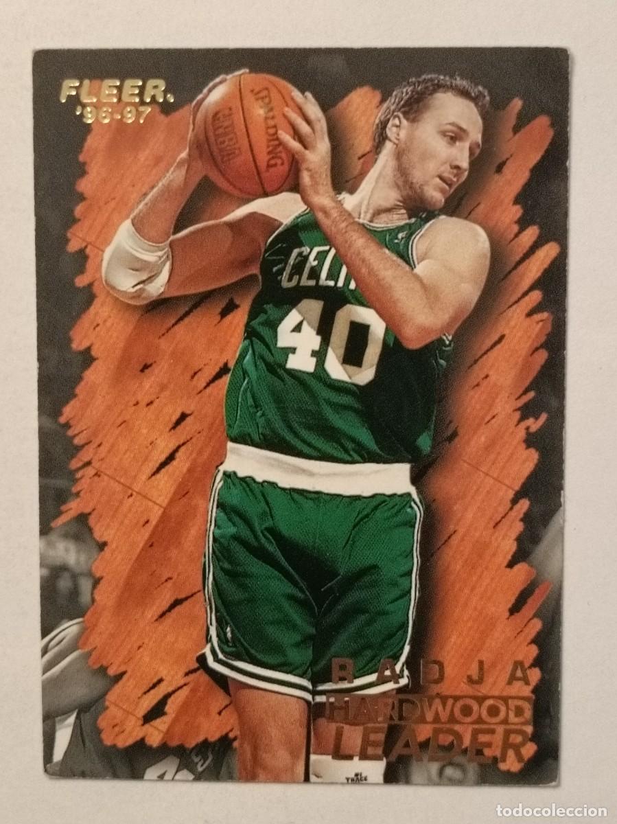 Coleccionismo deportivo: #121 DINO RADJA (BOSTON CELTICS) CARDS NBA 96/97 FLEER