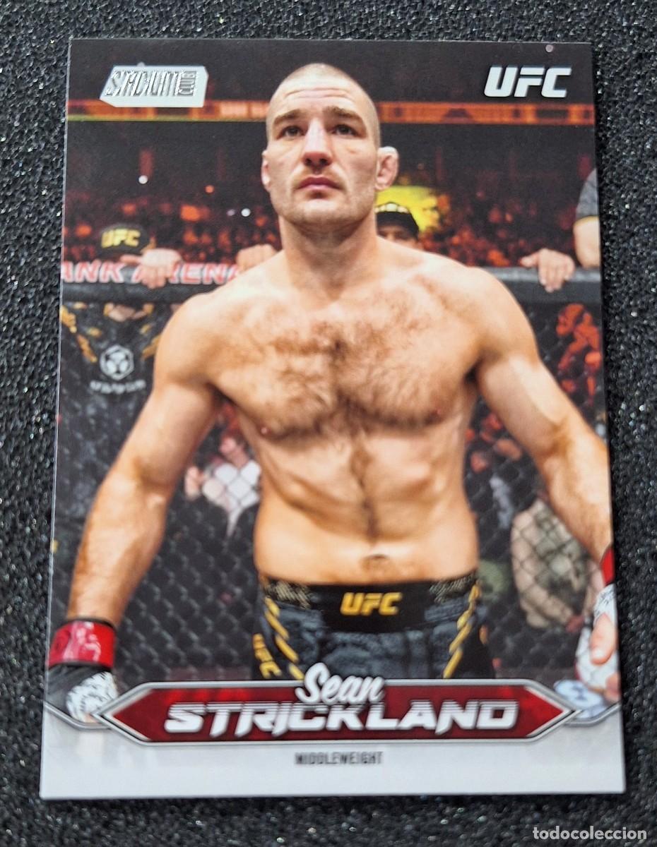 Coleccionismo deportivo: Sean Strickland Topps Stadium Club 2025 UFC #82