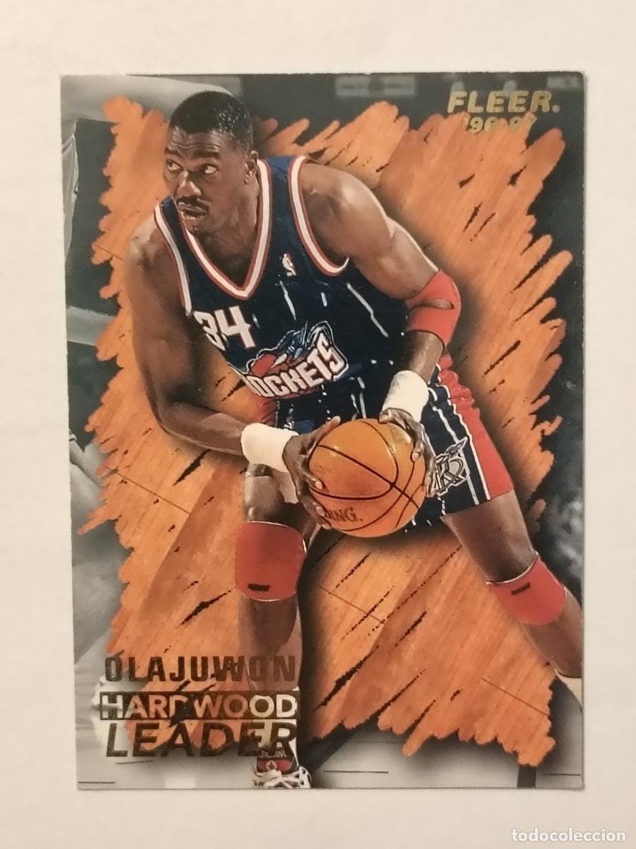 Sports collectibles: #129 HAKEEM OLAJUWON (HOUSTON ROCKETS) CARDS NBA 96/97 FLEER