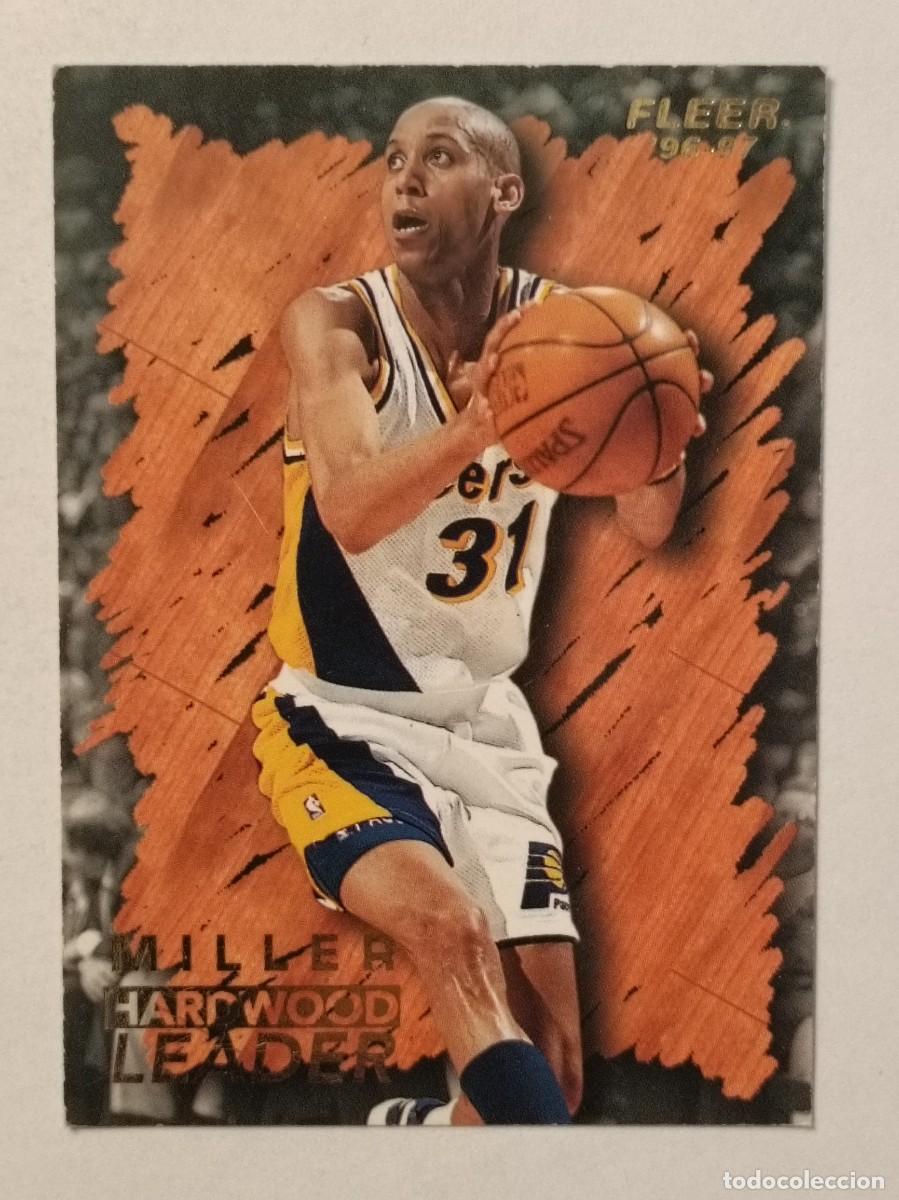 Sports collectibles: #130 REGGIE MILLER (INDIANA PACERS) CARDS NBA 96/97 FLEER
