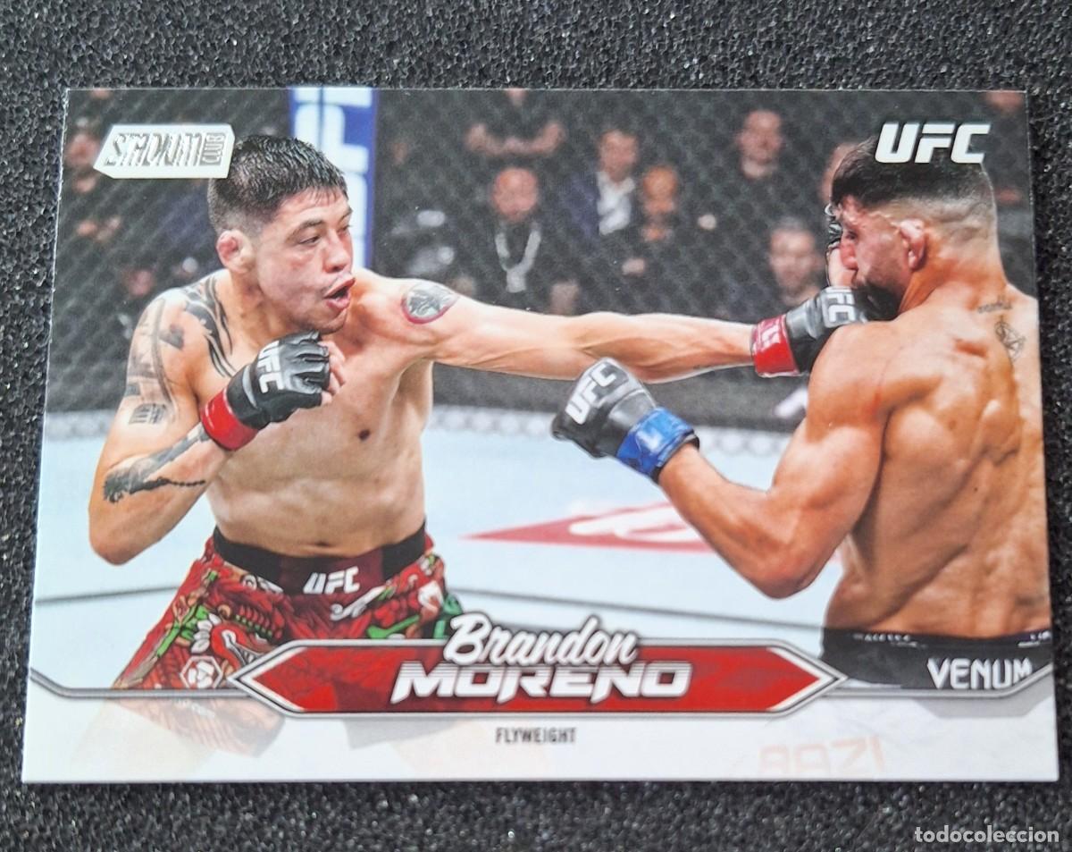 Sports collectibles: Brandon Moreno Topps Stadium Club 2025 UFC #34