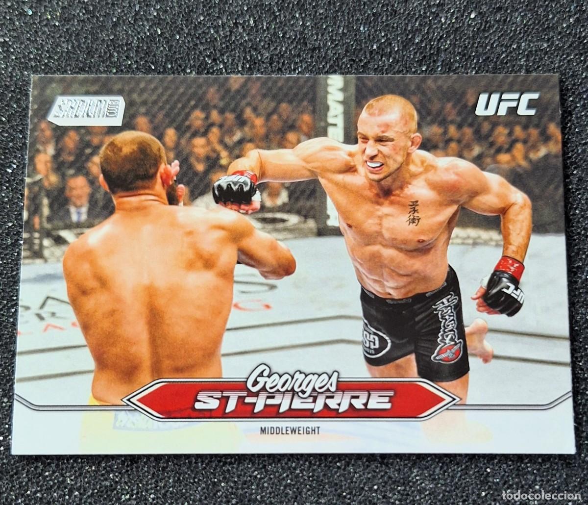 Sports collectibles: Georges St-Pierre Topps Stadium Club 2025 UFC #32