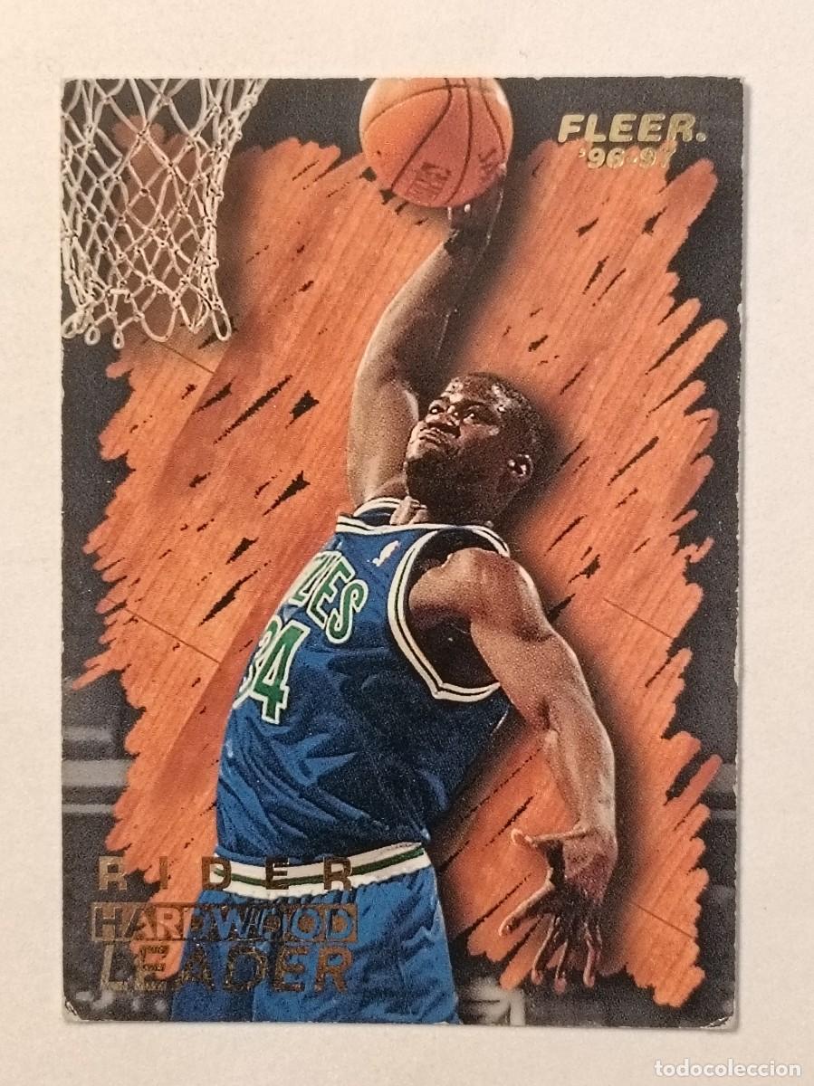 Coleccionismo deportivo: #135 ISAIAH RIDER (MINNESOTA TIMBERWOLVES) CARDS NBA 96/97 FLEER