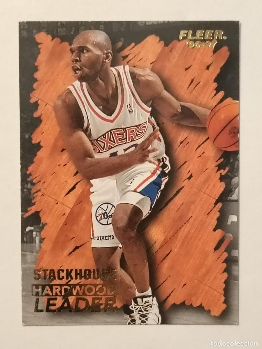 Coleccionismo deportivo: #139 JERRY STACKHOUSE (PHILADELPHIA 76ERS) CARDS NBA 96/97 FLEER