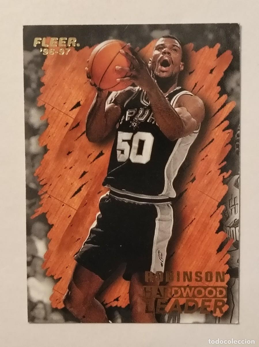 Sports collectibles: #143 DAVID ROBINSON (SAN ANTONIO SPURS) CARDS NBA 96/97 FLEER