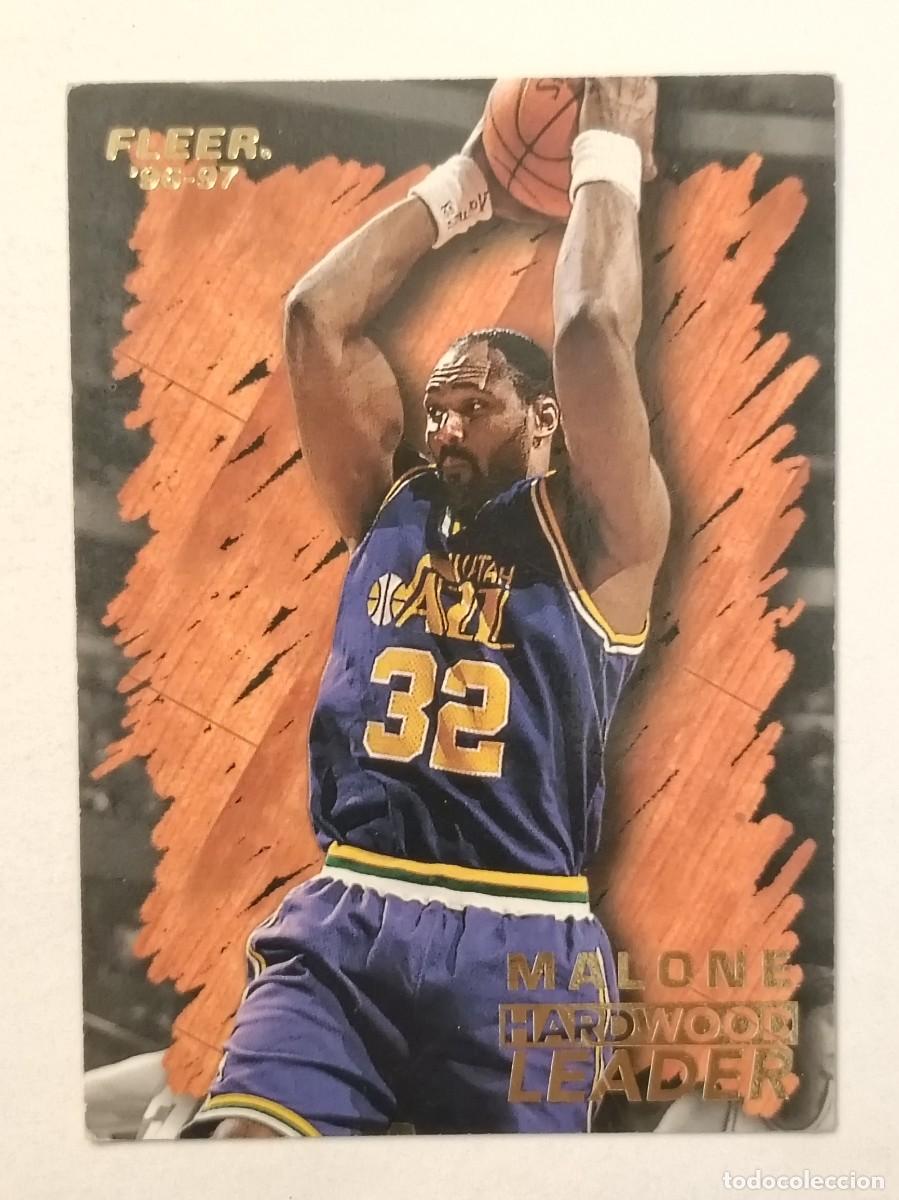 Coleccionismo deportivo: #146 KARL MALONE (UTAH JAZZ) CARDS NBA 96/97 FLEER