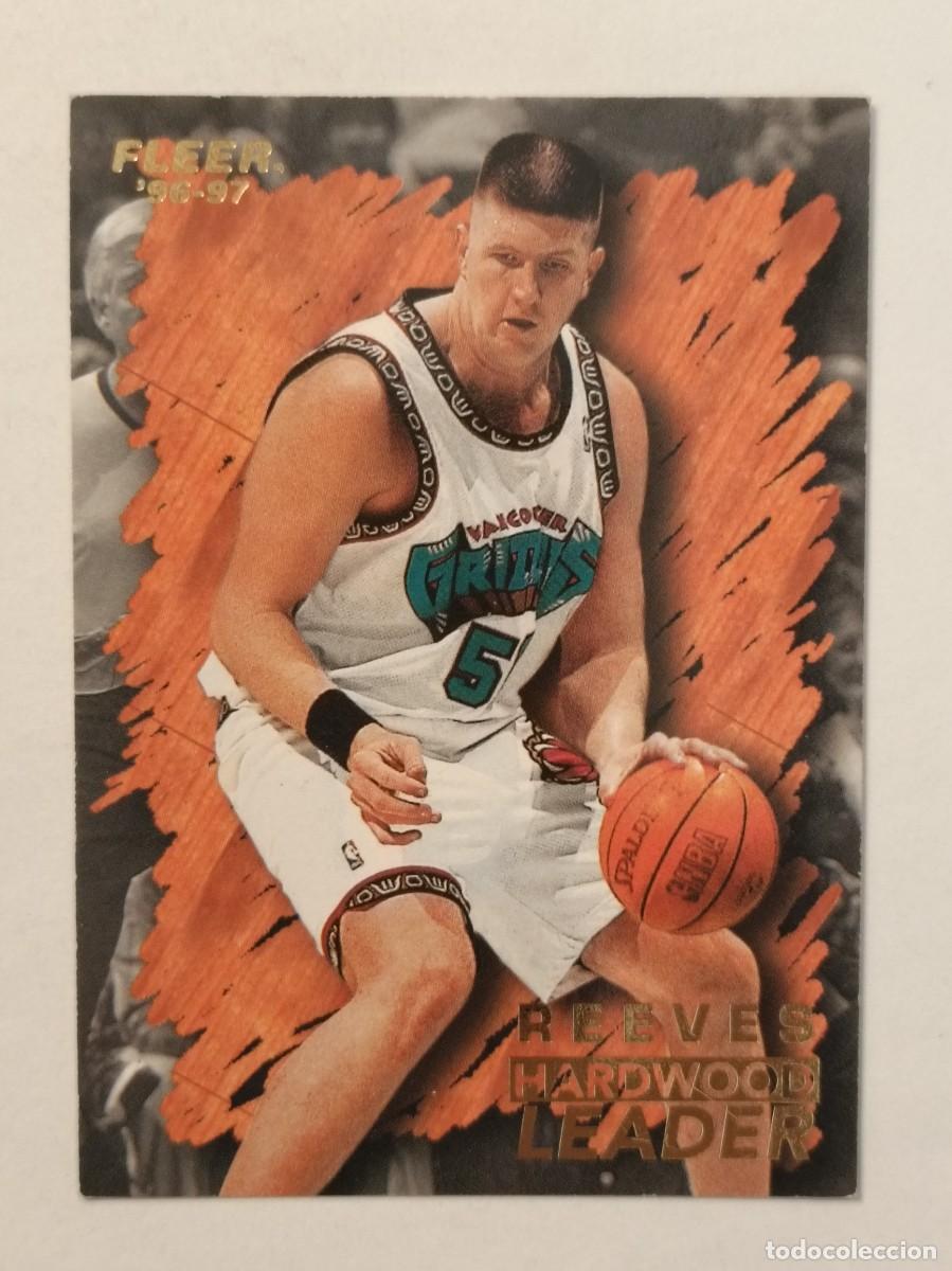 Coleccionismo deportivo: #147 BRYAN REEVES (VANCOUVER GRIZZLIES) CARDS NBA 96/97 FLEER