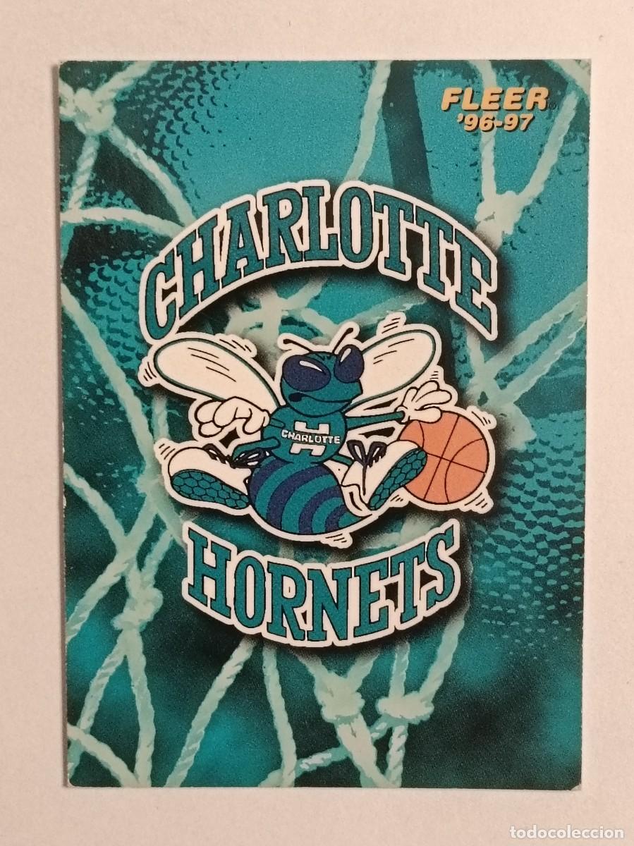 Coleccionismo deportivo: #153 ESCUDO (CHARLOTTE HORNETS) CARDS NBA 96/97 FLEER