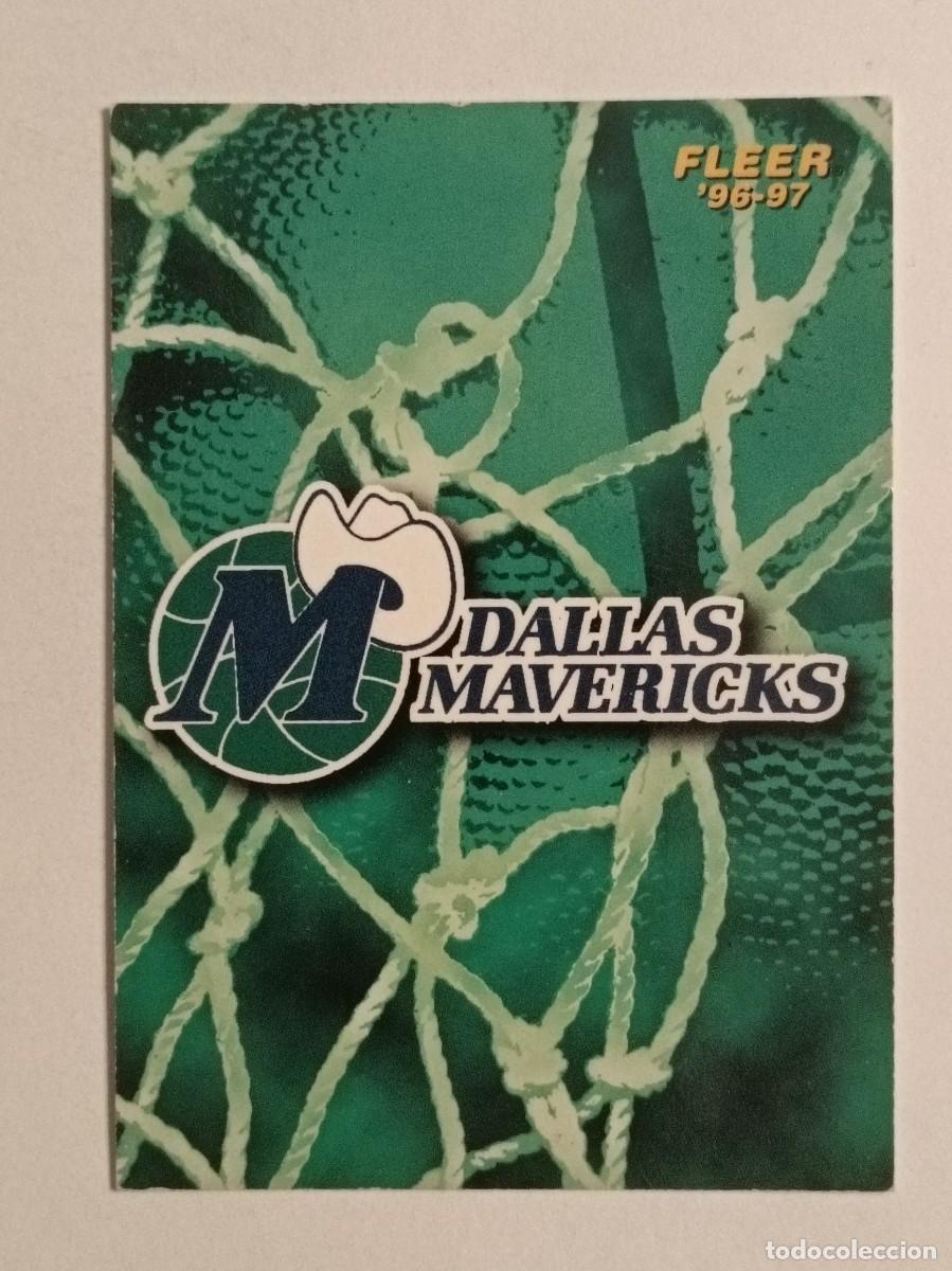 Coleccionismo deportivo: #156 ESCUDO (DALLAS MAVERICKS) CARDS NBA 96/97 FLEER
