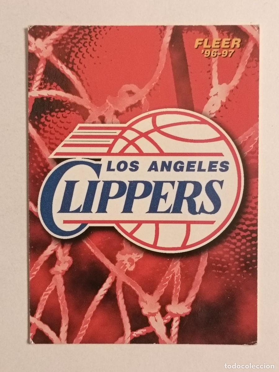 Coleccionismo deportivo: #162 ESCUDO (LOS ANGELES CLIPPERS) CARDS NBA 96/97 FLEER