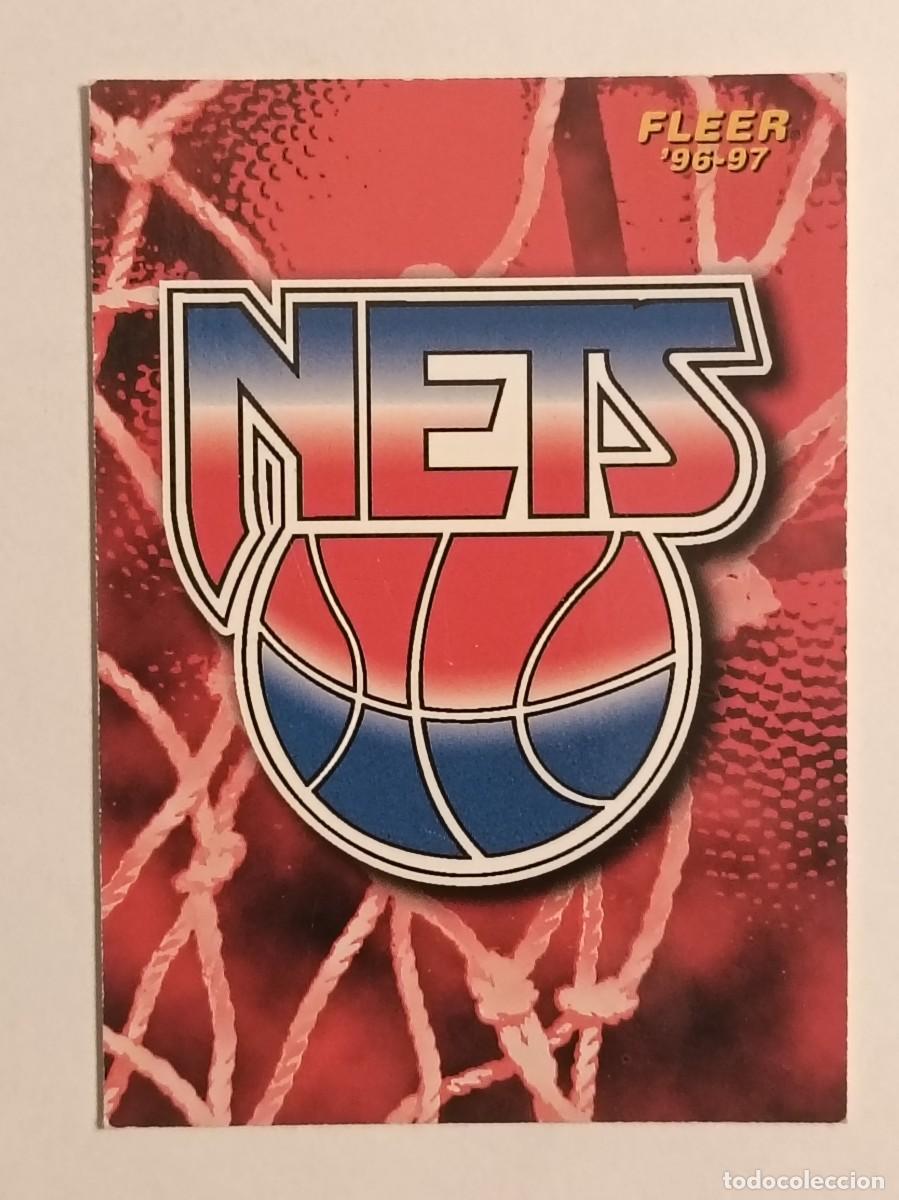 Coleccionismo deportivo: #167 ESCUDO (NEW JERSEY NETS) CARDS NBA 96/97 FLEER